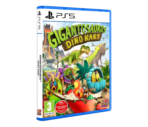 Gigantosaurus (Gigantozaur): Dino Kart PS5 - 1079252 - zdjęcie